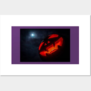 Halloween by Moonlight Posters and Art